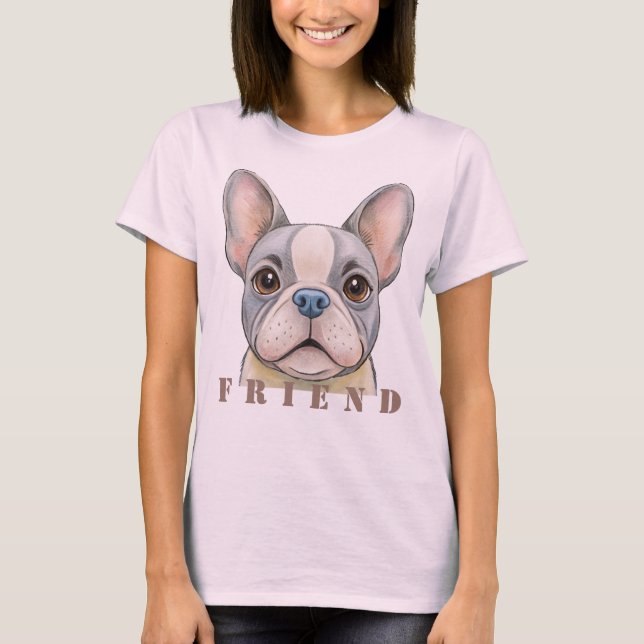 Camiseta Friend Bulldog (Frente)