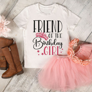 Camiseta Friend of the Birthday Girl Custom Matching Family