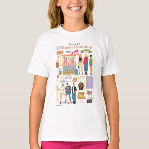 Camiseta FRIENDS™ 30 Anos de Amizade