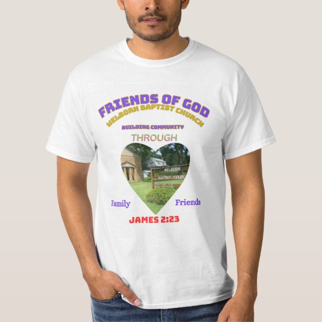 Camiseta Friends and Family Day T-shirt (Frente)