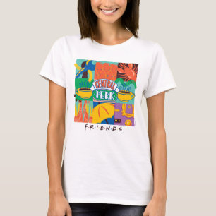Camiseta FRIENDS™ Central Perk Gráfico Vibrante