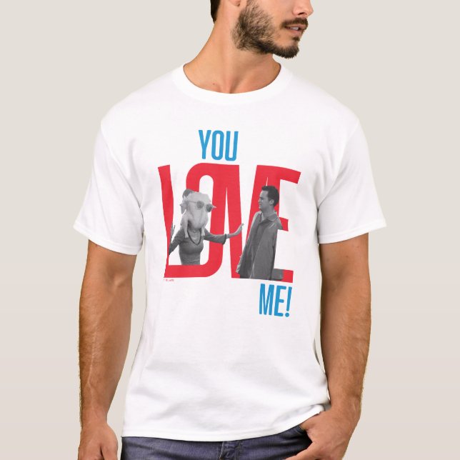 Camiseta FRIENDS™ | Citação Você Me Ama (Frente)