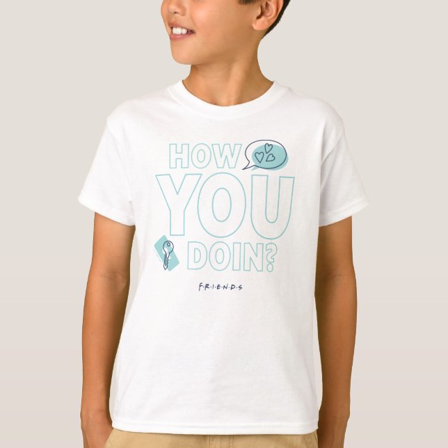 Camiseta FRIENDS™ | Como Você Está? (Frente)