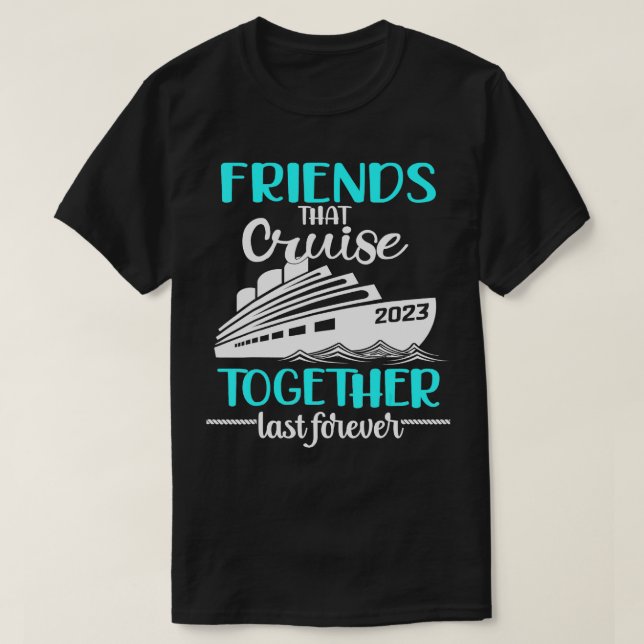 Camiseta Friends Cruise 2023 (Frente do Design)