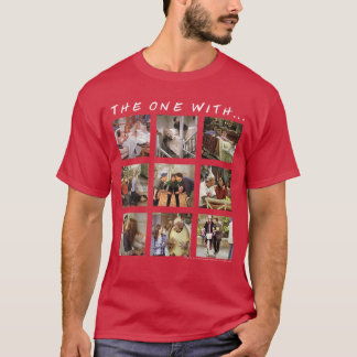 Camiseta Friends Group Shothe One With Character Panels Bas