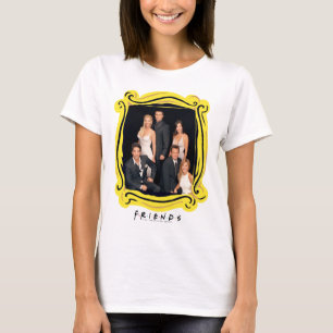Camiseta FRIENDS™ Grupo em Trajes Formais Preto e Branco
