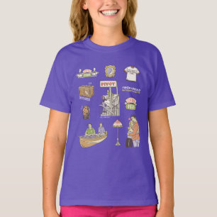 Camiseta FRIENDS™   Ícones de Desenho 2