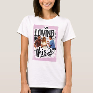 Camiseta FRIENDS™ Joey, Rachel e Ross - Adorando Isso!