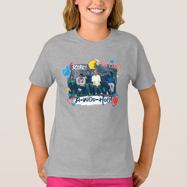 Camiseta FRIENDS™ | Jogo de Futebol (Frente)