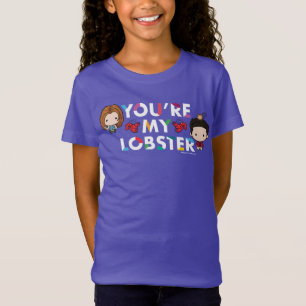 Camiseta FRIENDS™   Ross & Rachel  Lagosta Chibi