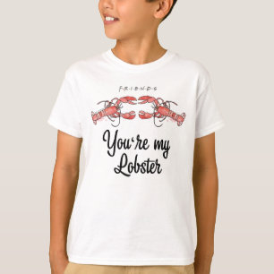 Camiseta FRIENDS™ Você é minha Lagosta Citação Aquarela