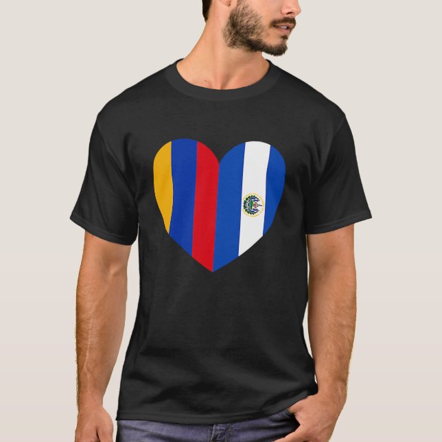 Camiseta Friendship Forever El Salvador And Armenia (Frente)