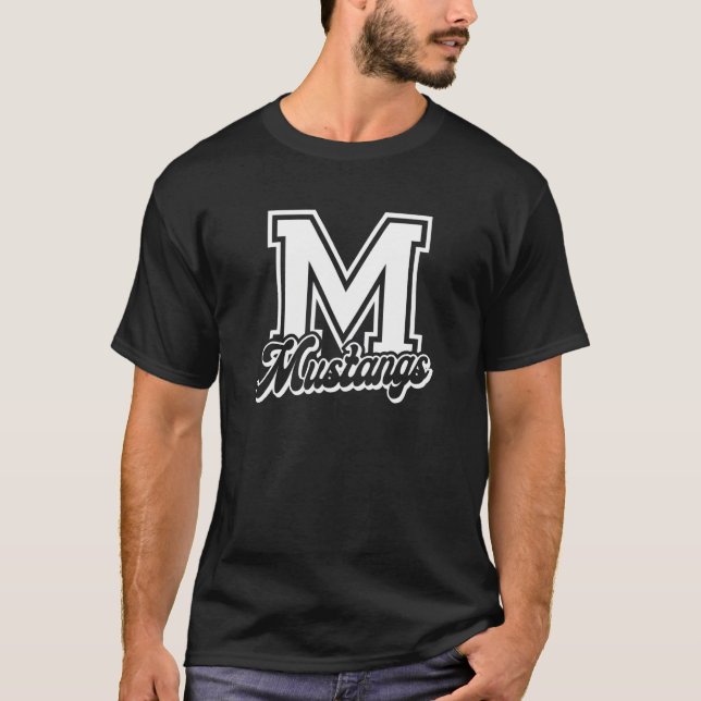 Camiseta Friendswood Mustangs M For Mustangs_1 (Frente)
