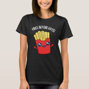 Camiseta Fries Antes Da Cara Fries Engraçados Jogam Dardo B