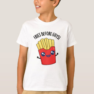 Camiseta Fries Antes Da Cara Fries Funny Fries Pun
