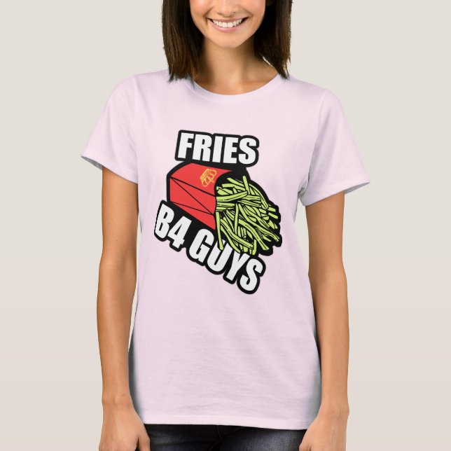 Camiseta Fries Antes de Caras (Frente)