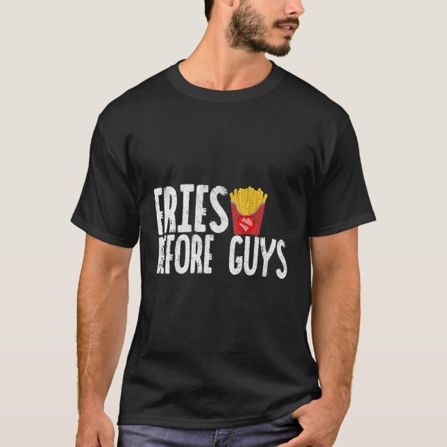 Camiseta Fries Antes de Caras (Frente)