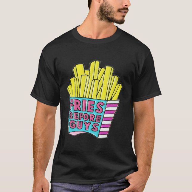 Camiseta Fries Antes de Caras (Frente)