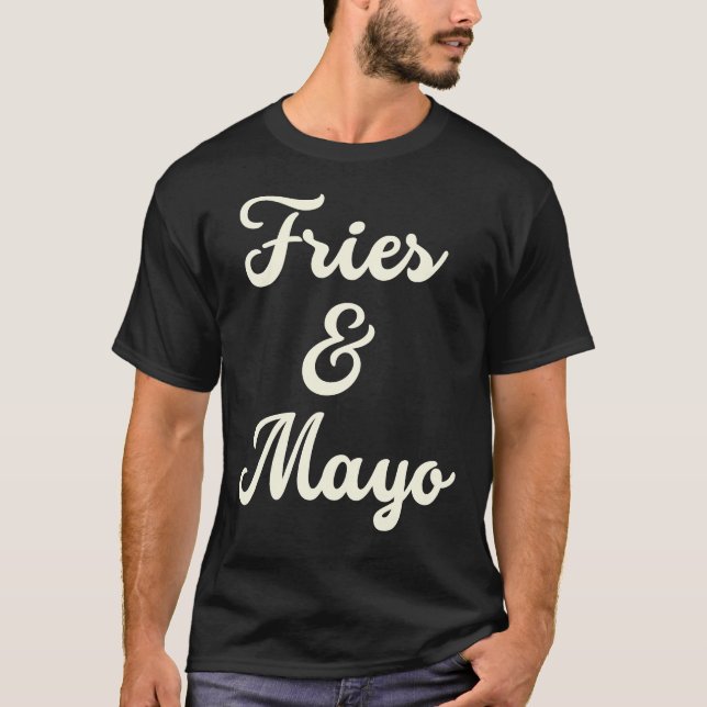 Camiseta Fries e Mayo Lover (Frente)