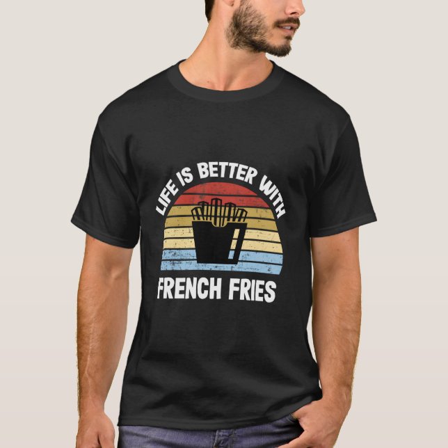 Camiseta Fries franceses (Frente)