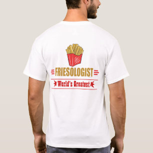 Camiseta Fries franceses engraçados