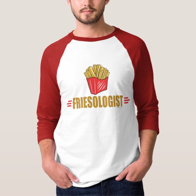 Camiseta Fries franceses engraçados (Frente)