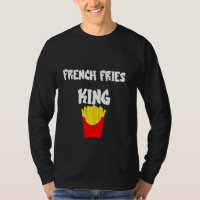 Fries franceses King Fast Comida Fried Potato Fren