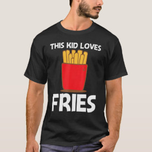 Camiseta Fries legal Para Crianças Rapazes, Invólucro Rápid
