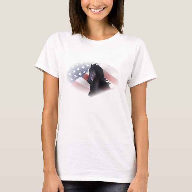 Camiseta Fries paard (Frente)