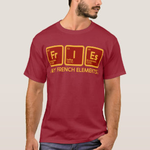 Camiseta Fries periódicos