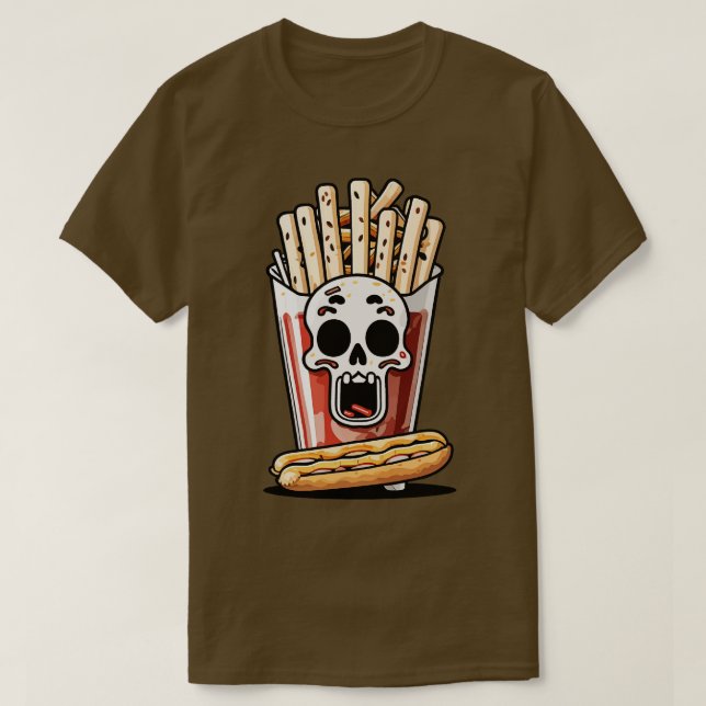 Camiseta Friesand hotdog (Frente do Design)
