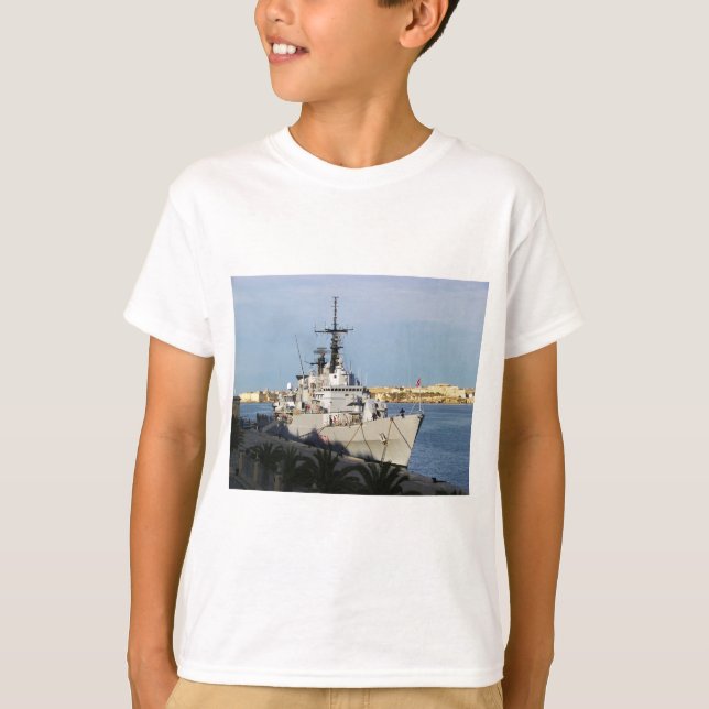 Camiseta Frigate em Malta. (Frente)