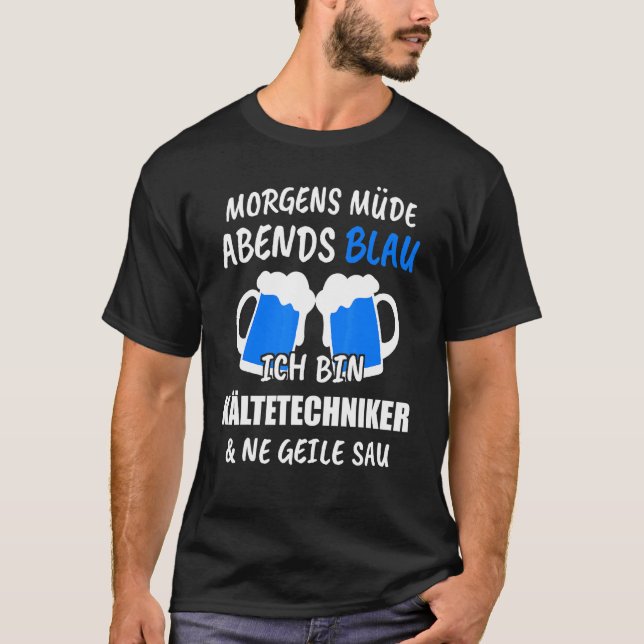 Camiseta Frigoríficos Técnicos de Refrigeração Ar Condicion (Frente)