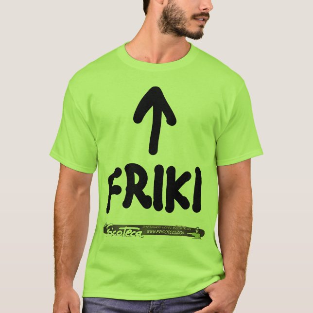 Camiseta Friki Color (Frente)
