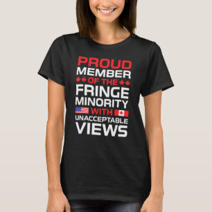 Camiseta Fringe Minoria - Membro Orgulhoso Caminhante Pela