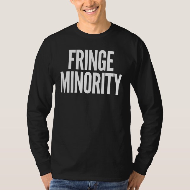 Camiseta Fringe Minority Free Canada Protesto Engraçado (Frente)