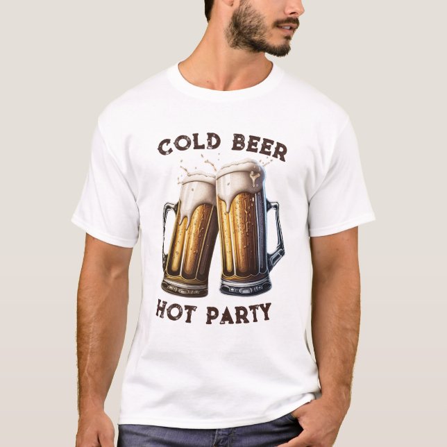 Camiseta Frio Beer Quente Dois Pontos Combo Perfeito (Frente)