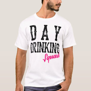 Camiseta Frio Dia Bebendo Esquadrão Engraçado Bebida Álcool