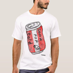 Camiseta Frio do pop de soda