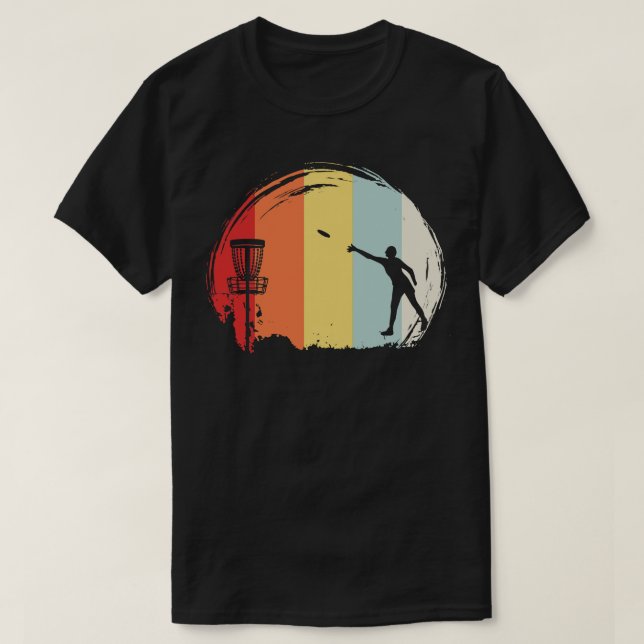 Camiseta Frisbee Golf Retro (Frente do Design)