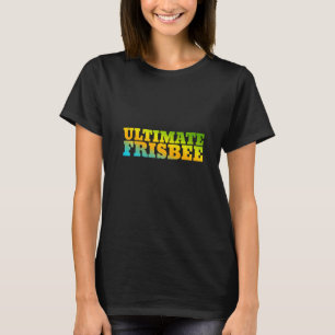 Camiseta Frisbee Máximo Projetado Com Cores Da Natureza