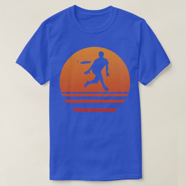 Camiseta Frisbee Retro Sun Sunset (Frente do Design)