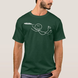 Camiseta Frisbee Stickman Disc Golf Divertido Ultimate Fris