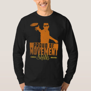 Camiseta Frisbee Ultimate Frisbee Orgulhoso De Habilidades