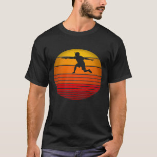 Camiseta Frisbee Ultimate Sport Retro Vintage Disc Golf