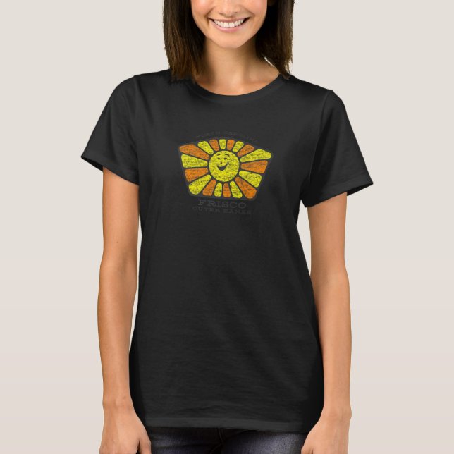 Camiseta Frisco NC Summertime Vacationing Sunshiny Sun (Frente)