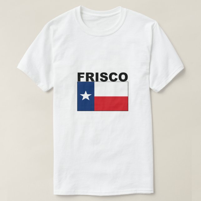 Camiseta Frisco, TX (Frente do Design)