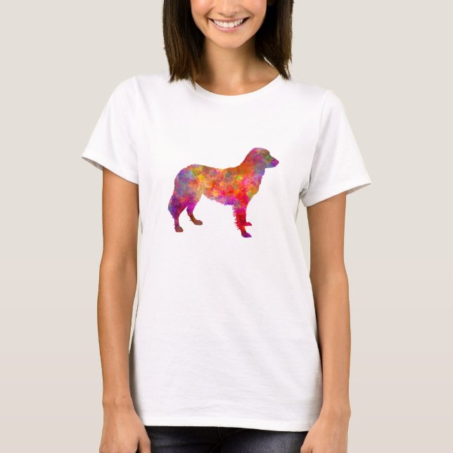 Camiseta Frisian Pointer in watercolor (Frente)