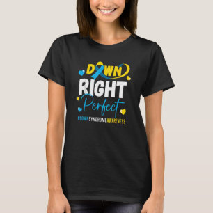 Camiseta Friso de Sensibilização para o Dia Mundial da Sínd