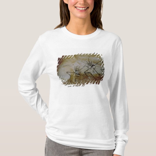 Camiseta Friso dos cervos, c.17000 BC (Frente)